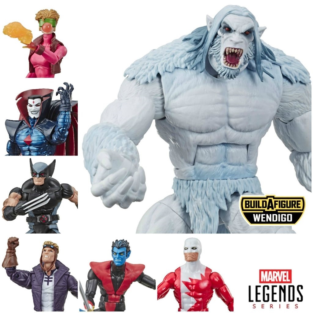 marvel legends build a figure sets