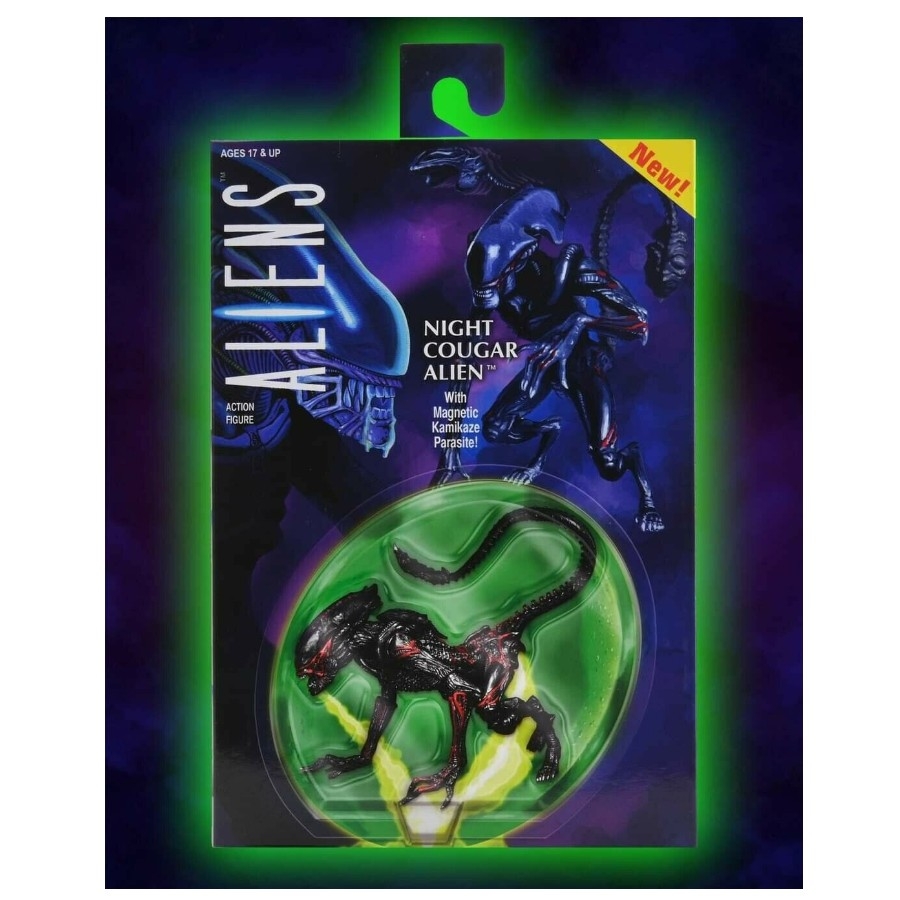 NECA Aliens Kenner Night Cougar Alien Action Figure – Kapow Toys