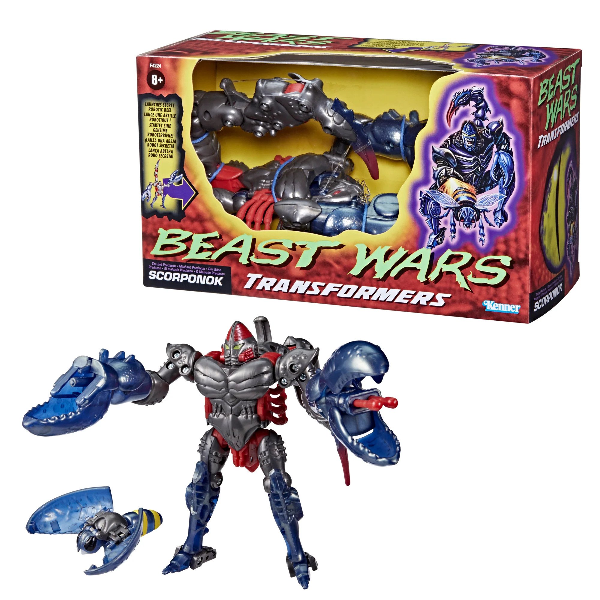 Transformers Beast Wars Scorponok Retro Reissue – Kapow Toys