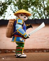 NECA Teenage Mutant Ninja Turtles Ultimate Panda Khan Action Figure