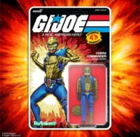 Super7 G.I.Joe ReAction+ Cobra Commander ( Was Once A Man )