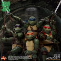 Mezco One:12 Collective Teenage Mutant Ninja Turtles 1990 Movie Box Set