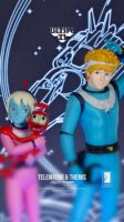 Tsume Ulysse 31 Telemachus and Yumi Neon 1/9 Scale PVC Statue
