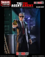 Soldiers of Fortune The Agent/The Enemy ( Black ) 1/12 Scale Action Figure