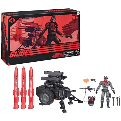 G.I.Joe Classified Heatseek Missile System and Techno Viper ( H.I.S.S HMS )