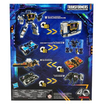 Transformers legacy United Leader Soundwave and Cassettes