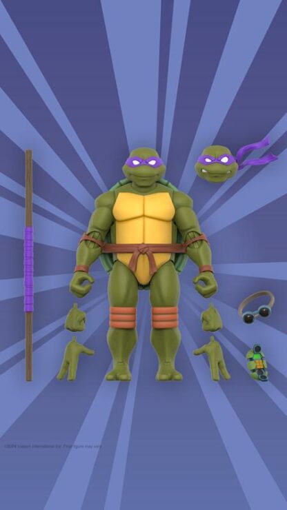 Super7 Teenage Mutant Ninja Turtles 2003 Leonardo Ultimates Action Figure