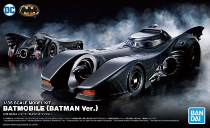 Bandai DC Comics Batman 1989 Batmobile 1/35 Scale Model Kit