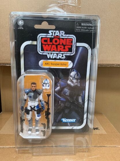 Star Wars The Vintage Collection ARC Trooper Echo and Ultimate Guard Case