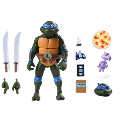 NECA Teenage Mutant Ninja Turtles Pizza Club VHS Set of 4