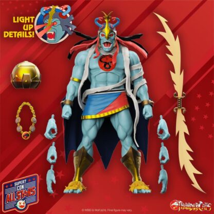 Super7 ThunderCats Ultimates Mumm-Ra ( LED Eyes ) Action Figure