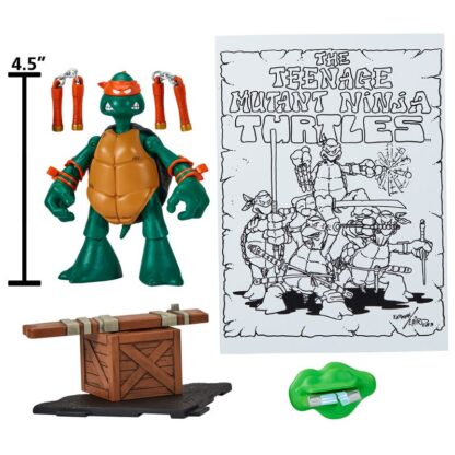 Teenage Mutant Ninja Turtles Original Sketch Turtles Set of 4 Figures