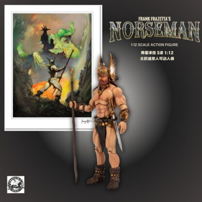 ICON Collectibles Norseman 1/12 Scale Frank Frazetta Action Figure