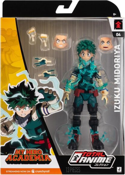 Total Anime My Hero Academia Izuku Midoriya Action Figure