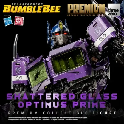 Threezero Transformers Shattered Glass PREMIUM Optimus Prime Figure