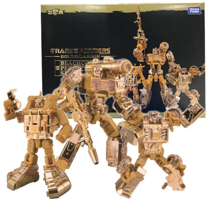 Transformers 35th Golden Lagoon Beachcomber Perceptor Seaspray