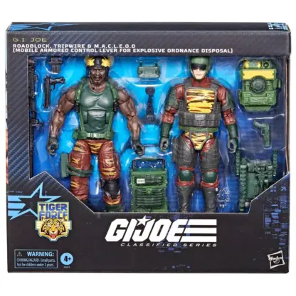 G.I.Joe Classified Tiger Force Roadblock and Tripwire 2 Pack