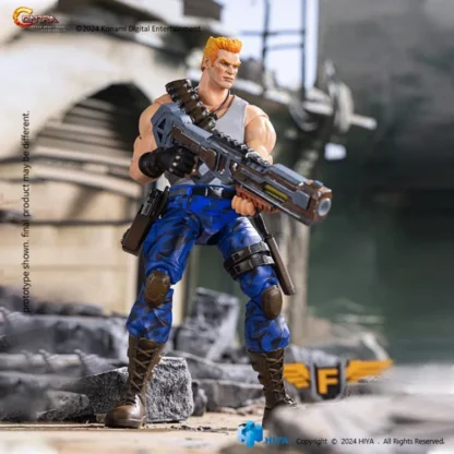 Contra Operation Galuga Bill Rizer 6 inch Scale PX Previews Exclusive Action Figure