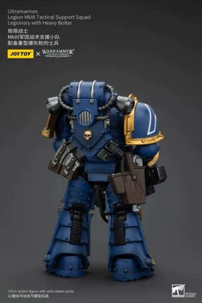 JoyToy Warhammer The Horus Heresy Ultramarines Legion MKIII Tactical Support Squad Legionary with Heavy Bolter