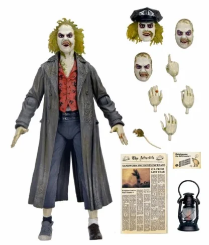 NECA Beetlejuice ( 1988 ) Ultimate Beetlejuice The Bio-Exorcist Action Figure