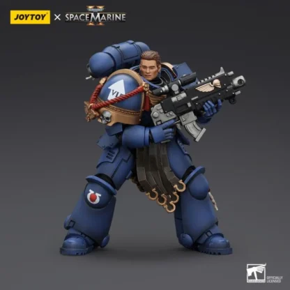 Joytoy Warhammer 40K Space Marine 2 Ultramarines Sergeant Gadriel 14cm Action Figure