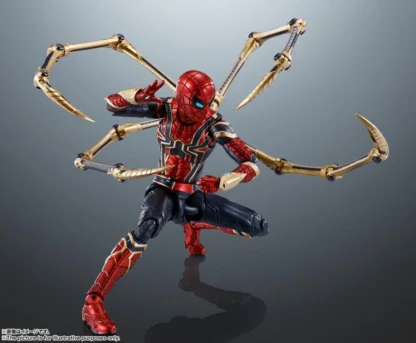 Spider-Man No Way Home S.H.Figuarts Iron-Spider Action Figure ( Reissue )