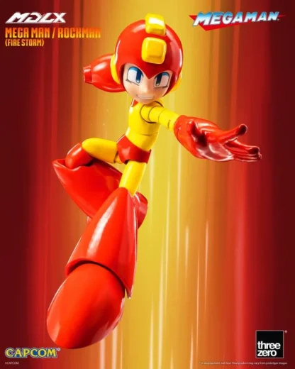 Threezero Mega Man MDLX Articulated Figure Series Mega Man (Fire Storm)