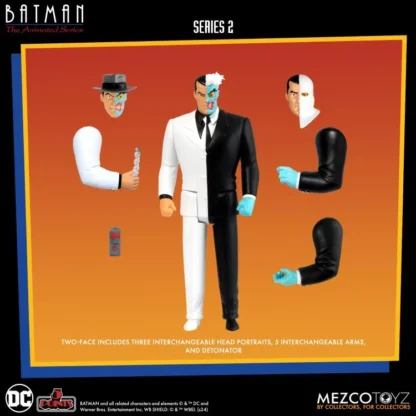 Mezco 5 Points Batman The Animated Series Wave 2 Deluxe Set of 4 Figures