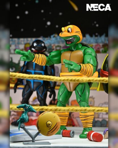 NECA Teenage Mutant Ninja Turtles Stump Wrestling 4 Pack