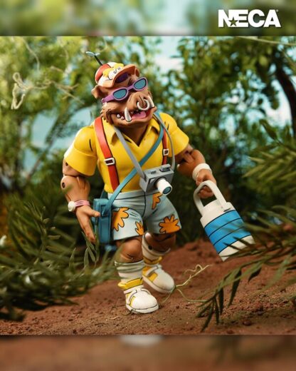 NECA Teenage Mutant Ninja Turtles Vacation Bebop and Rocksteady 2 Pack