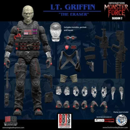 Operation: Monster Force Season 02 Lt Griffin The Eraser