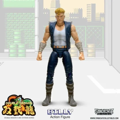 Syndicate Collectibles Double Dragon Deluxe Billy Lee Action Figure