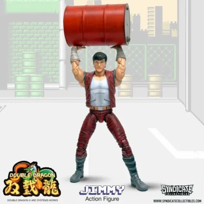 Syndicate Collectibles Double Dragon Deluxe Jimmy Lee Action Figure