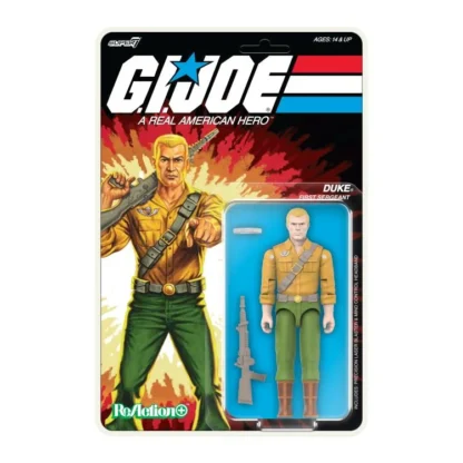 Super7 GI Joe ReAction+ Duke ( Cartoon Version )