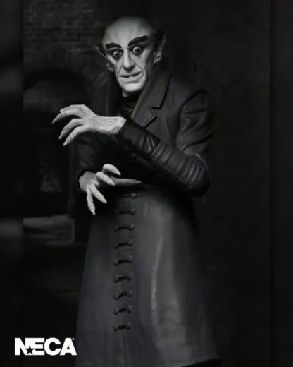 NECA Ultimate Nosferatu Count Orlok ( Black and White ) Action Figure