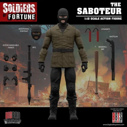 Soldiers of Fortune The Saboteur 1/12 Scale Figure