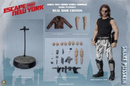 Asmus Toys Escape From New York Snake Plissken ( Rooted Hair )