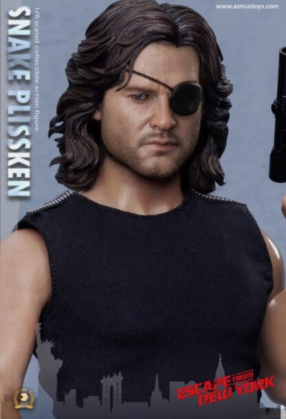 Asmus Toys Escape From New York Snake Plissken ( Sculpted Hair )