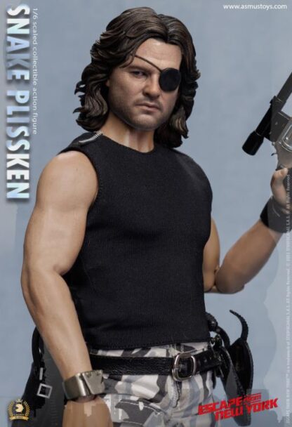 Asmus Toys Escape From New York Snake Plissken ( Sculpted Hair )