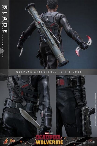 Hot Toys Deadpool and Wolverine Blade 1/6 Scale Figure MMS791