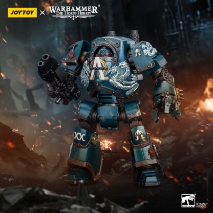 JoyToy Warhammer The Horus Heresy Alpha Legion Contemptor Dreadnought with Gravis Plasma Cannon