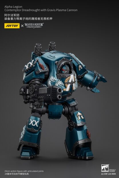 JoyToy Warhammer The Horus Heresy Alpha Legion Contemptor Dreadnought with Gravis Plasma Cannon