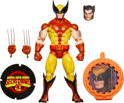 Marvel Legends Secret Wars Wolverine Action Figure ( Card not mint )