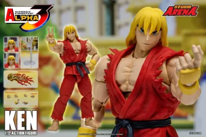 Storm Arena Street Fighter Alpha 3 Ken Action Figure