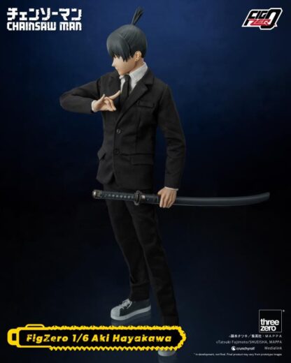 Threezero FigZero Chainsaw Man Aki 1/6 Scale Figure