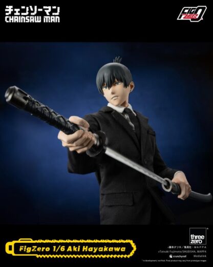 Threezero FigZero Chainsaw Man Aki 1/6 Scale Figure