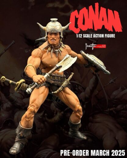 Frazetta Girls Conan The Barbarian ICON Collectibles 1/12 Scale Action Figure