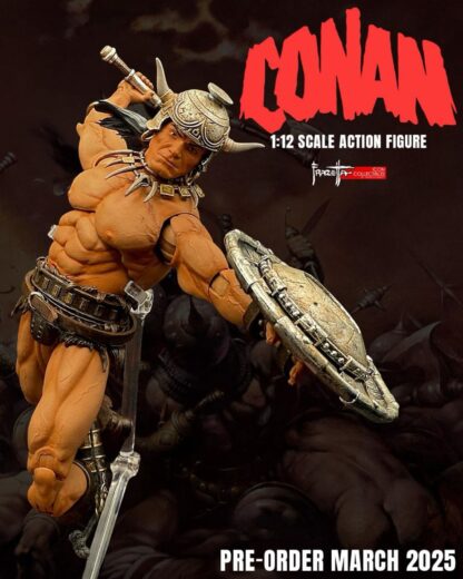 Frazetta Girls Conan The Barbarian ICON Collectibles 1/12 Scale Action Figure