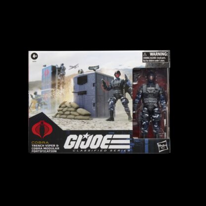 GI JOE Classified Trench Viper and Modular Fortification