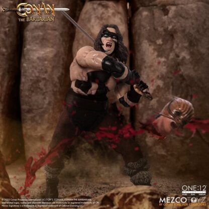 Mezco One:12 Collective Conan The Barbarian War Paint Edition